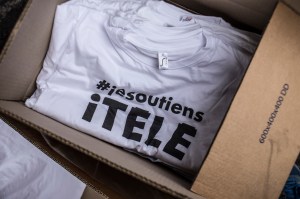 Protest of journalists from I-Tele